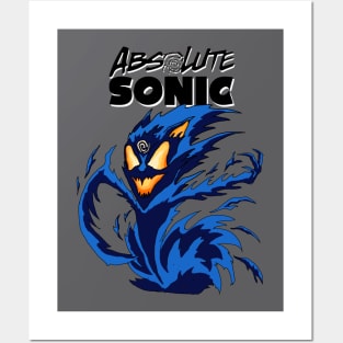 Absolute Sonic - Blue Posters and Art